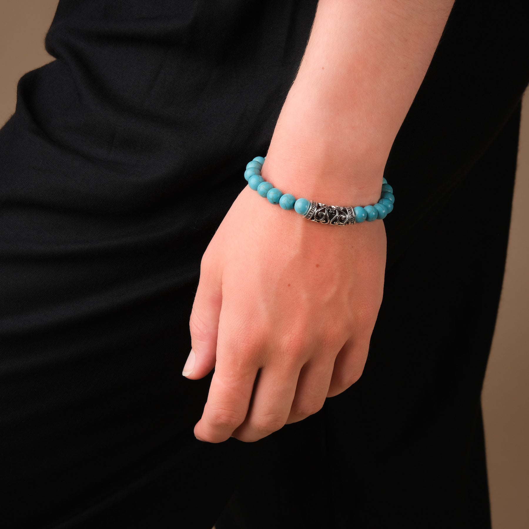 Bracelet de pierres précieuses Turquoise Celtic